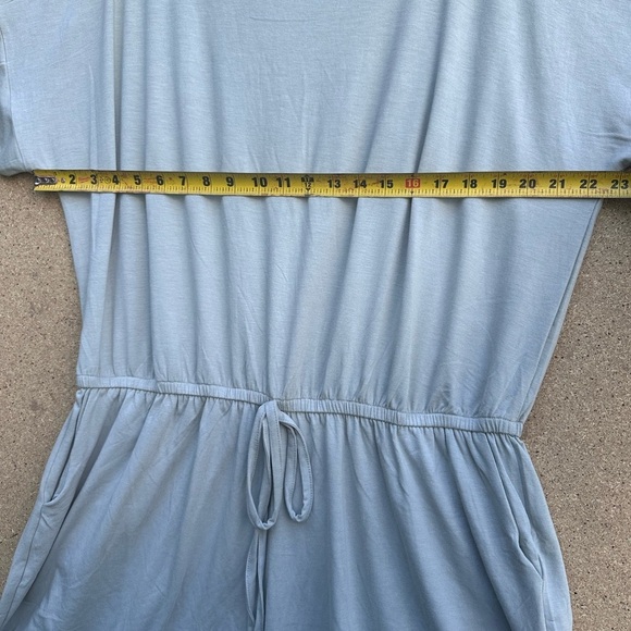Zenana Outfitters Soft Gray Romper Jumpsuit Size 3XL - Picture 3 of 10